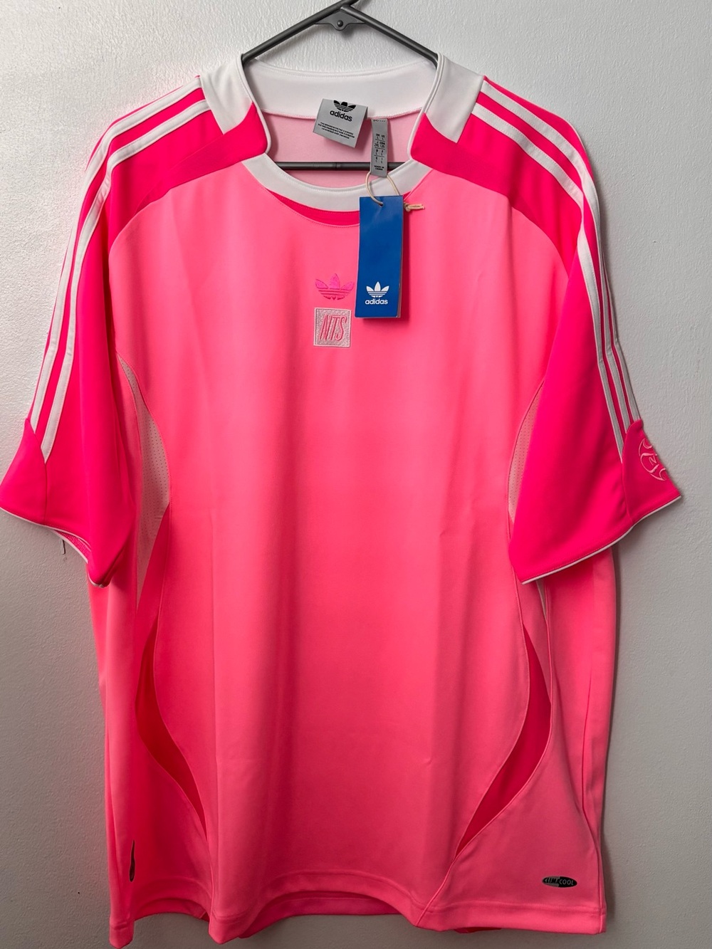 Adidas Pink NTS Soccer Jersey Shirt Top - Picture 2 of 5